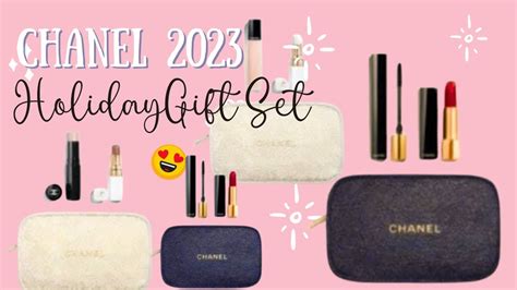 chanel advent calendar 2023|Chanel holiday gift set 2023.